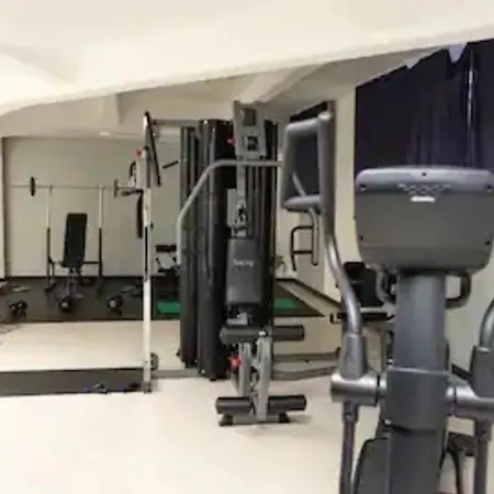 Zentral Parkplatz Kueche Fitnessraum Apartment Leipzig