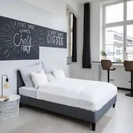 Apartment Zentral Parkplatz Kueche Fitnessraum Leipzig